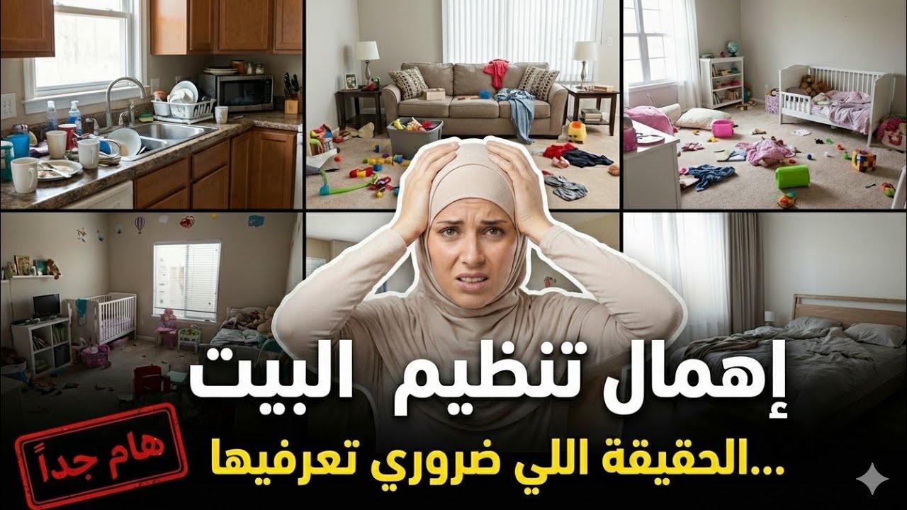 إهمال تنظيم البيت 😱 علاش وصلتي لهاد الحالة 🫣 الأسباب اللي خاصكي تعرفيها باش تتغيري للأفضل✅