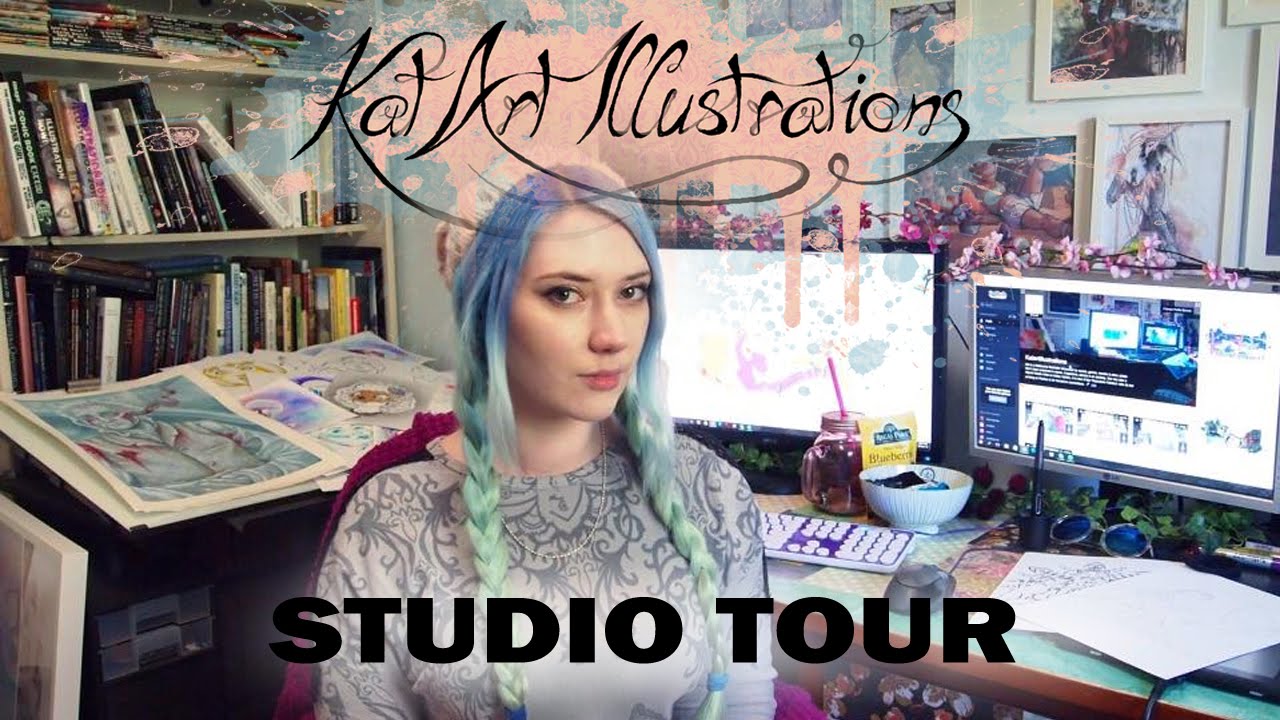KatArt Illustrations: Studio Tour 2015