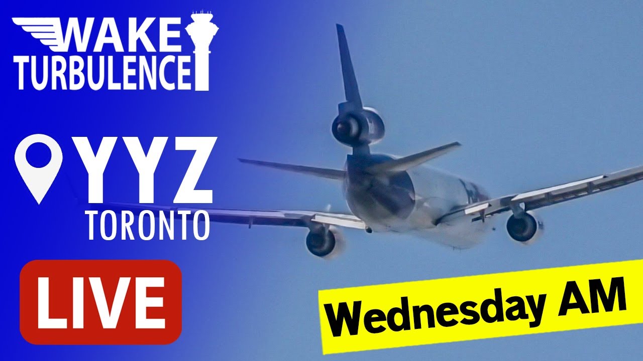 🔴 LIVE Toronto Pearson Airport Plane Spotting ️✈️ YYZ Live Stream Action!
