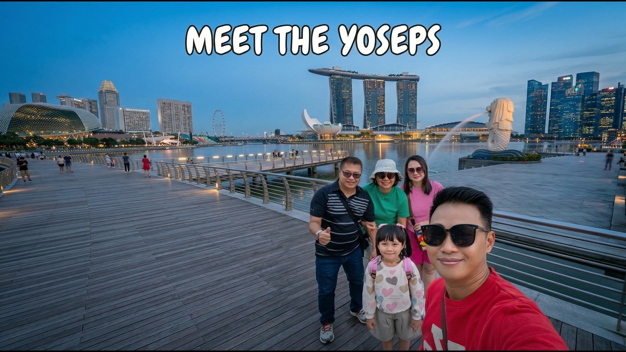 Meet Yosep's Family in Singapore