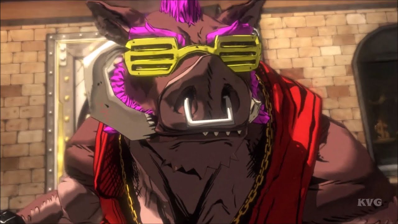 Teenage Mutant Ninja Turtles: Mutants in Manhattan - Bebop Boss Fight | Gameplay (HD) [1080p60FPS]