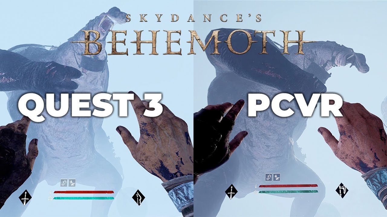 Skydance's Behemoth: Quest 3 vs Steam [4K]