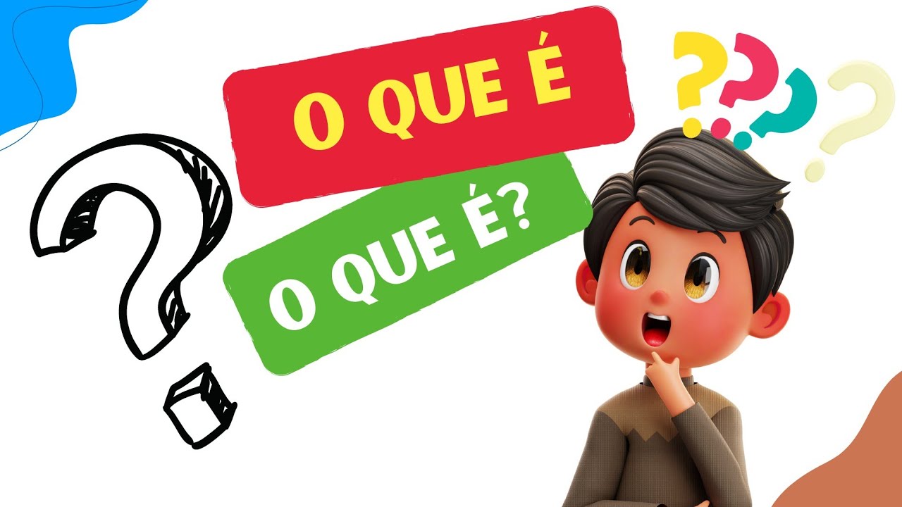 ADIVINHE SE PUDER/O QUE É O QUE É?