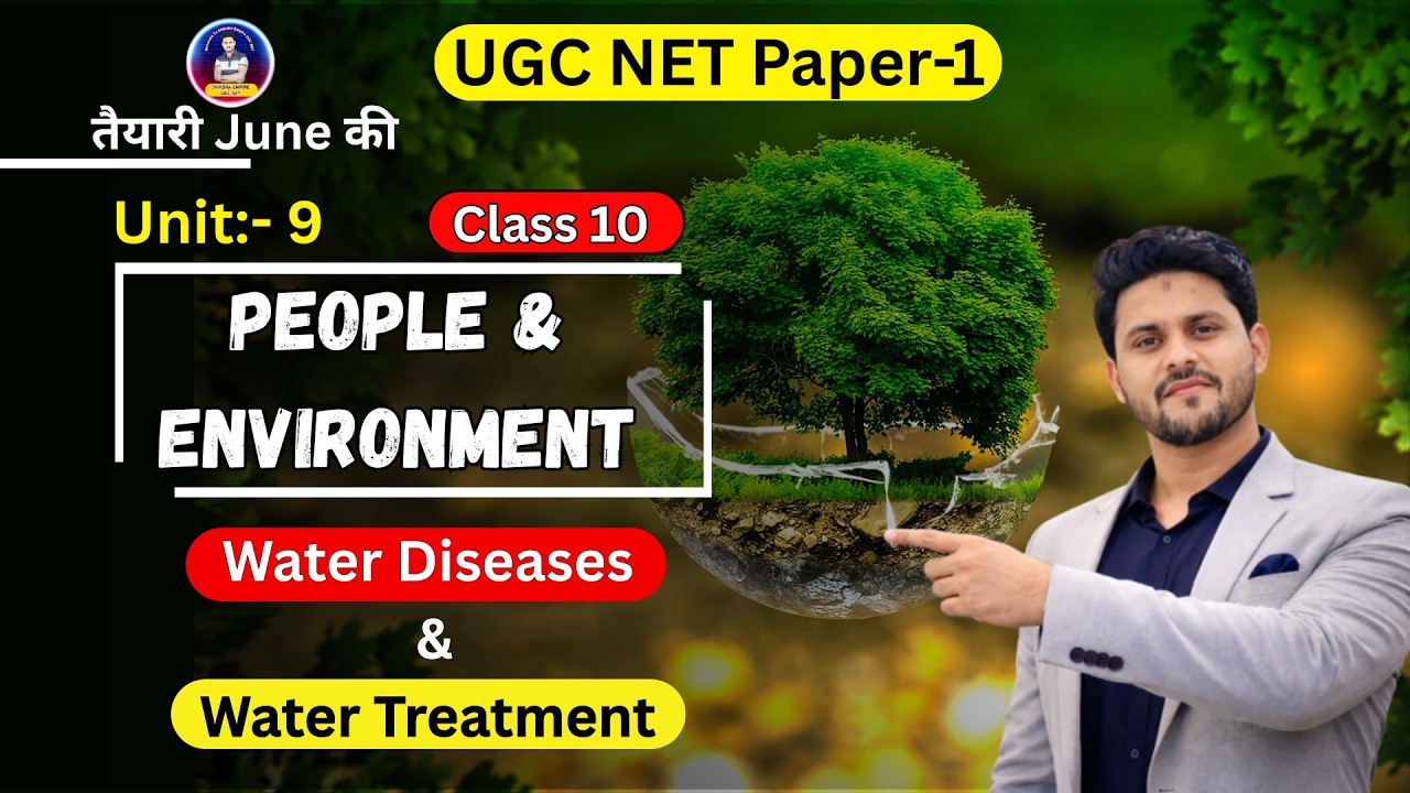 People & Environment UGC NET Paper 1 | Water Diseases  | UGC NET Paper 1 | UGC NET June 2026