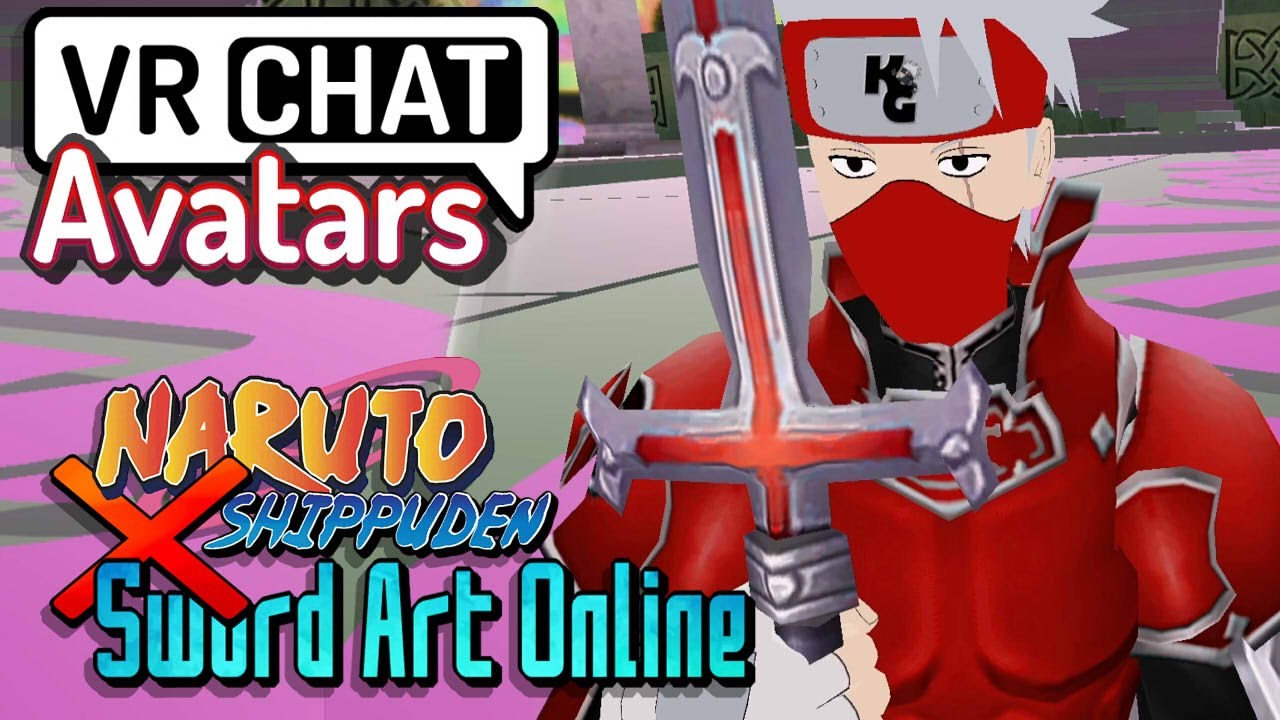 Heathcliff Kakashi Avatar ▬ Naruto X Sword Art Online ▬ VRChat