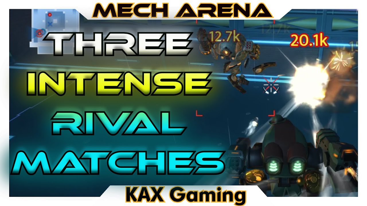 INTENSE: Facing the Same Strong Player Three Times in-a-Row in 2v2 - Mech Arena