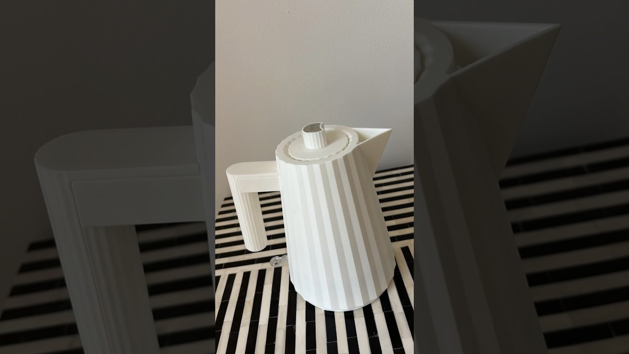 ALESSI Pliss&eacute; Electric Kettle Unboxing #Alessi #Plisse #AlessiKettle