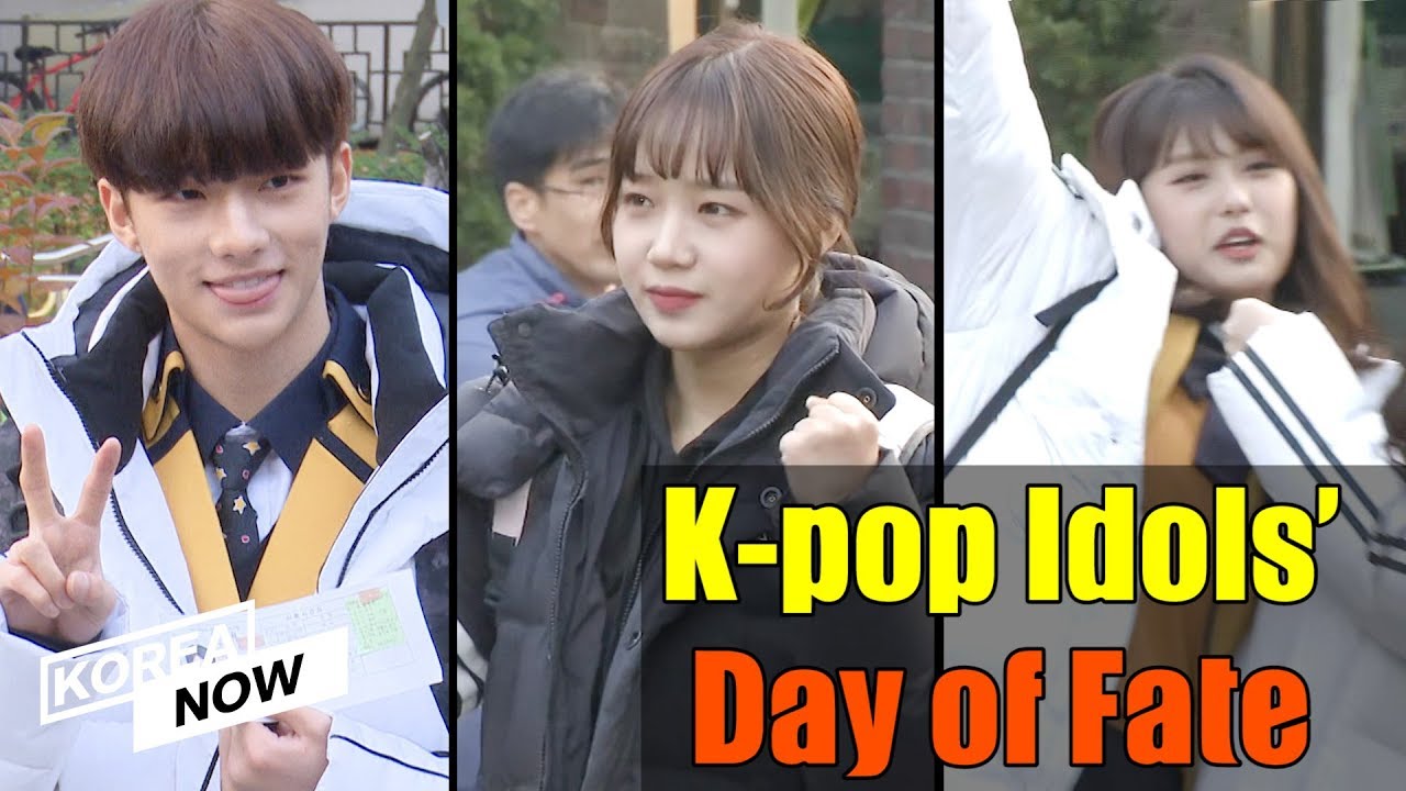 K-pop idols take CSAT “Suneung” for college entrance