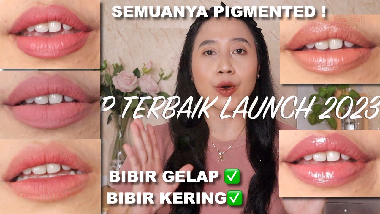 BEST LIP PRODUK SEPANJANG TAHUN 2023 🙌🏻 SEMUA COCOK UNTUK BIBIR GELAP & KERING | Maria Soelisty