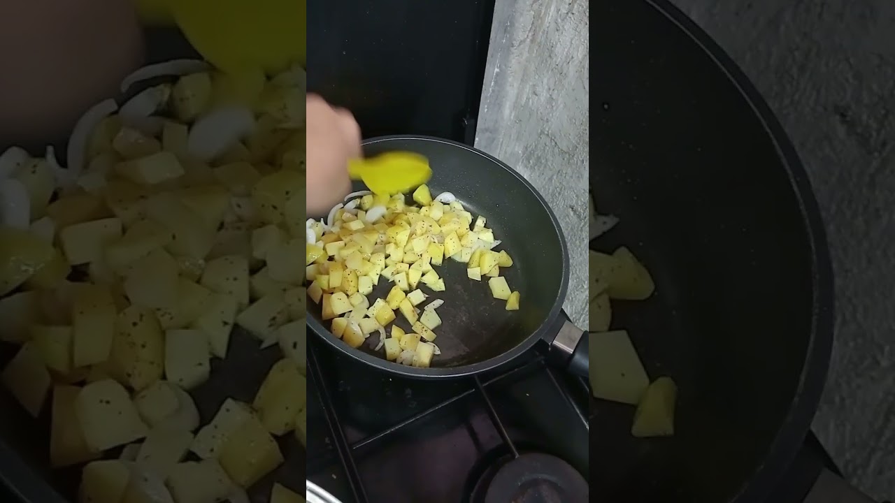 Simple ulam for tonight corned beef with patatas at noodles na may egg 
