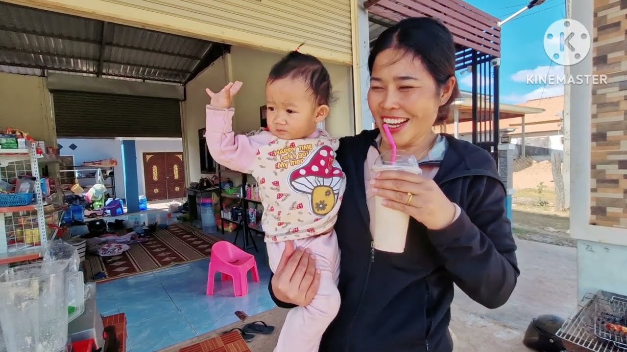 วันเกิดปีนี้ช่วยเหมาจ่ามกับน้ำปั่นนำแม่น้องอินเตอร์