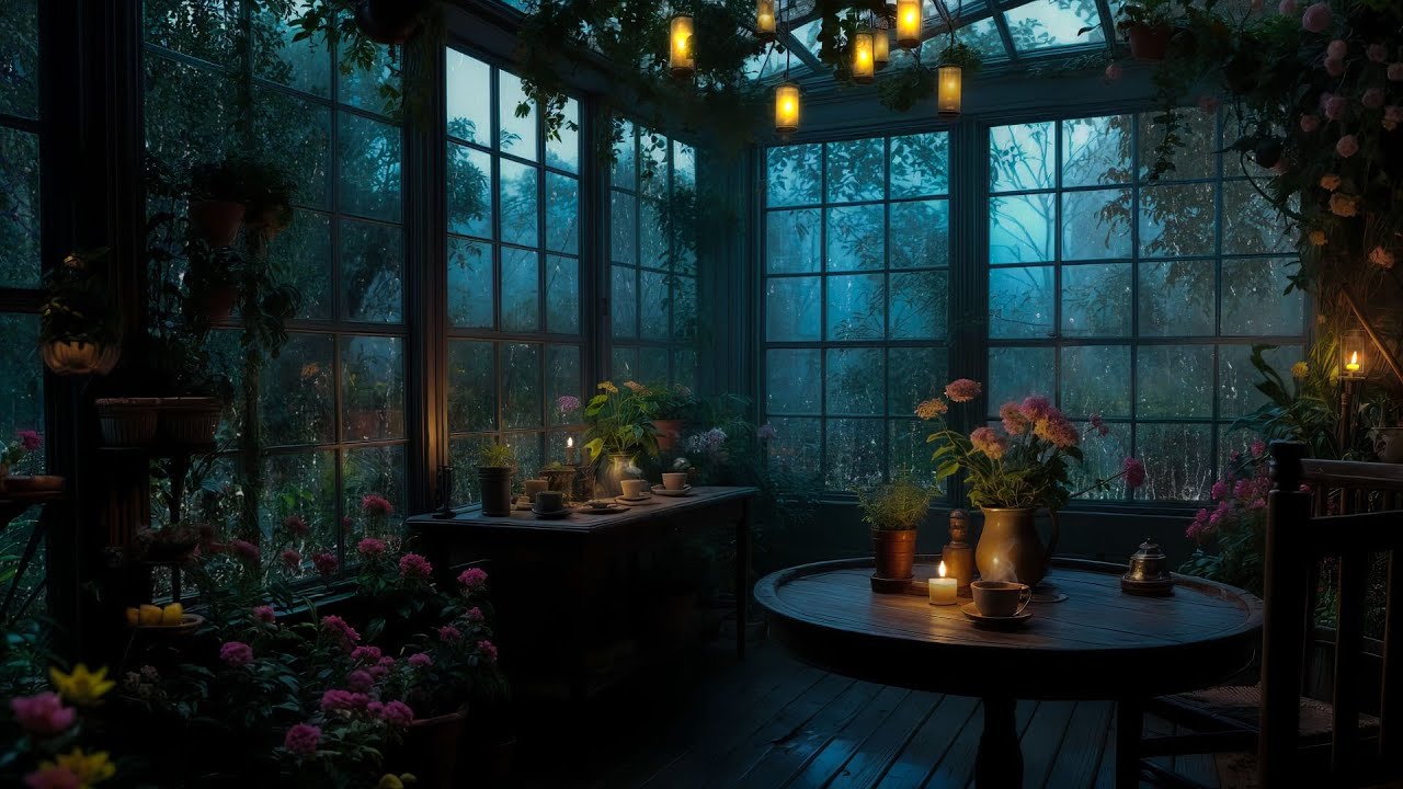 Enchanted Garden Rain: Peaceful Morning Showers to Refresh Your Mind