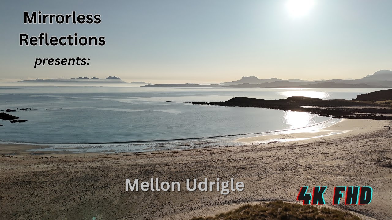 Mellon Udrigle, Scotland by drone.