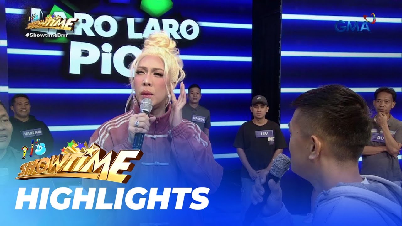 It's Showtime: ‘Mag-u-undertime nga ako ngayon, eh!’ Vice, tinamaan ng vertigo?! (Laro, Laro, Pick)