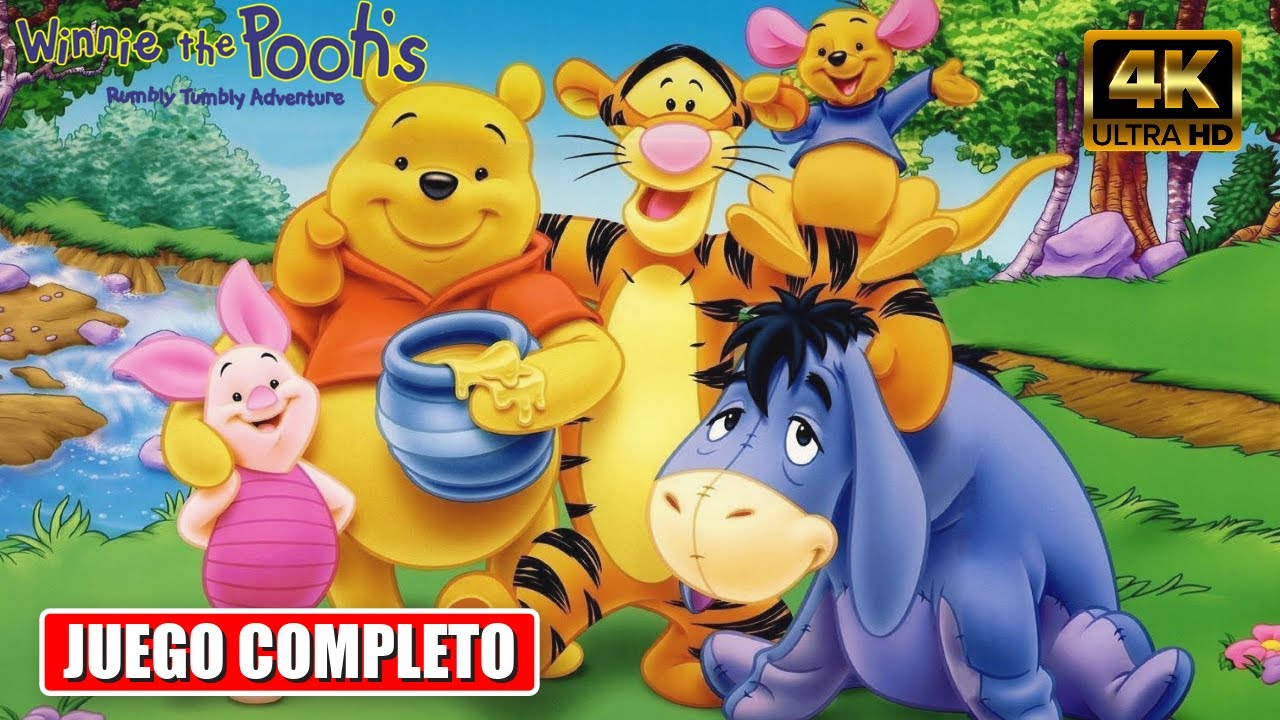 Winnie The Pooh La Fiesta de Cumpleaños [4K] Juego Completo ESPAÑOL - FULL GAME [PS2 4K ULTRA HD]