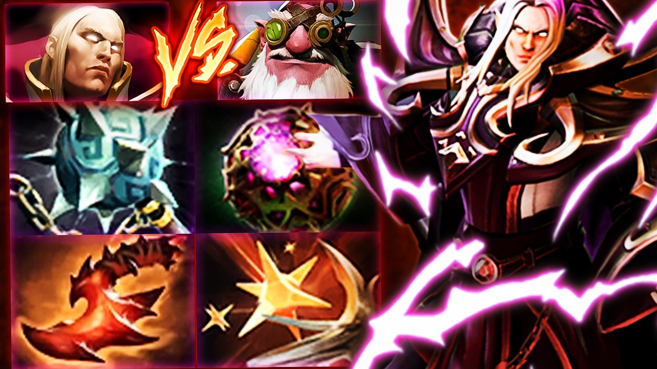 INVOKER vs SNIPER Mid!! Epic 830 GPM Game | Dota 2 Invoker