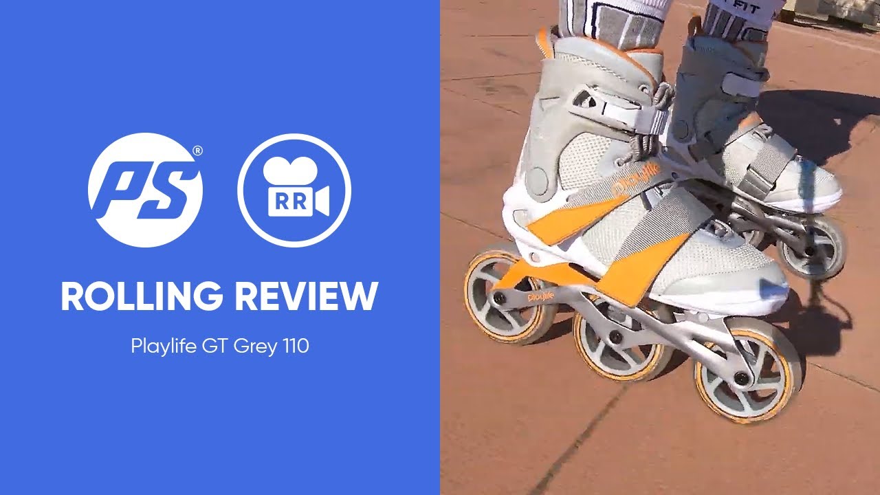 Playlife GT Grey 110 inline skates - Rolling Review
