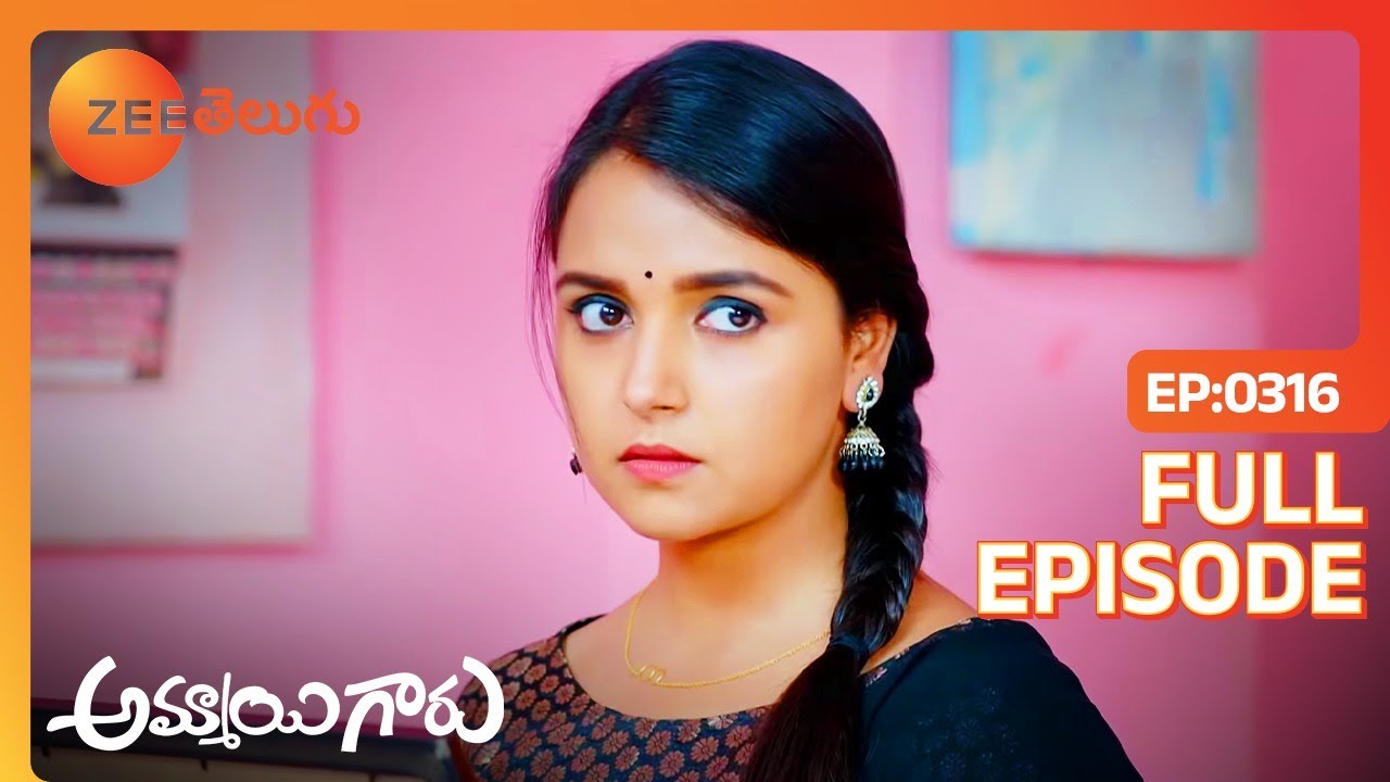 ఏమైంది అల్లుడు గారు గాడిద గుడ్డు అయింది | Ammayi Garu | Full Ep 316 | Zee Telugu | 02 Nov 2023