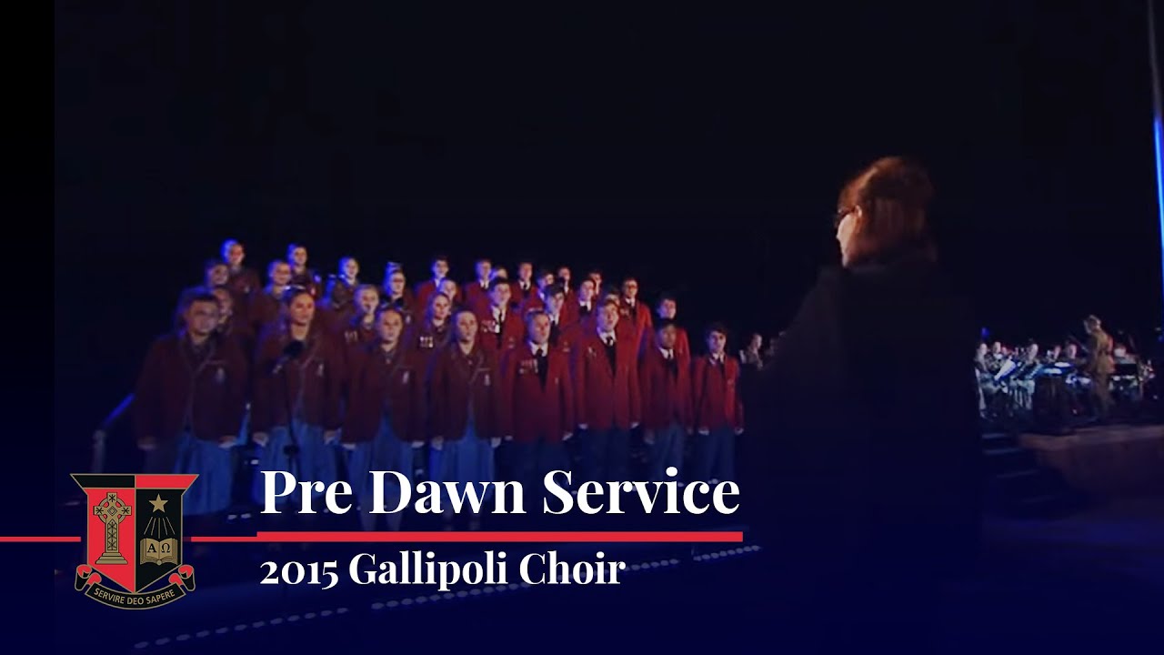 St Joseph's College & All Hallows' School Gallipoli Choir - Pre Dawn Service ANZAC Cove
