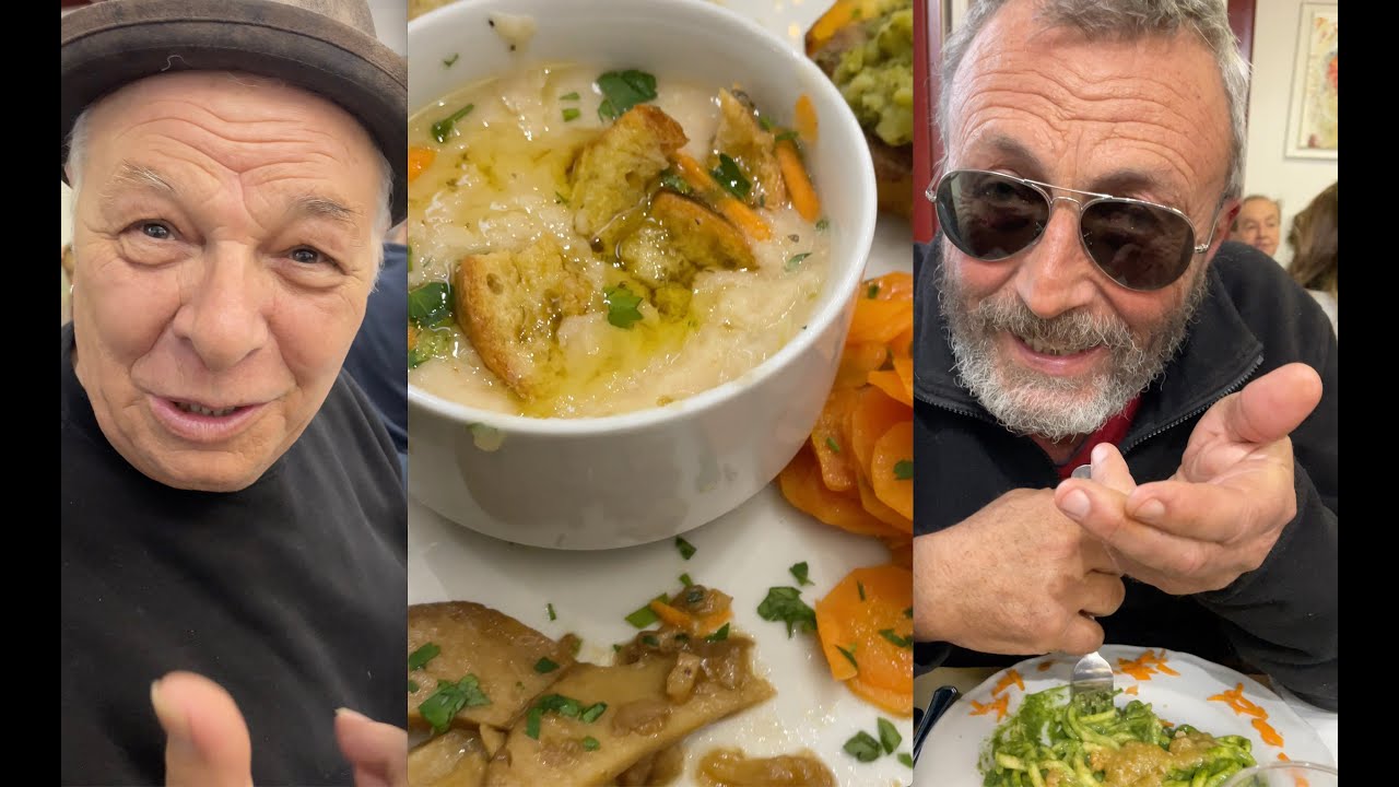 Enzo Gragnaniello e Daniele Sepe a Napoli, ristorante vegano Un Sorriso Integrale