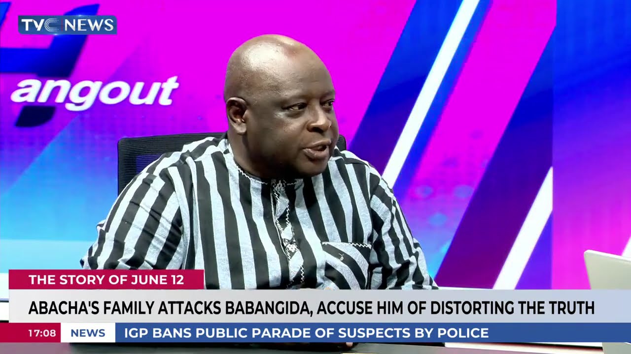 Abacha's Family Attacks Babangida, Accuses Him Of Distorting The Truth | Journalists' Hangout