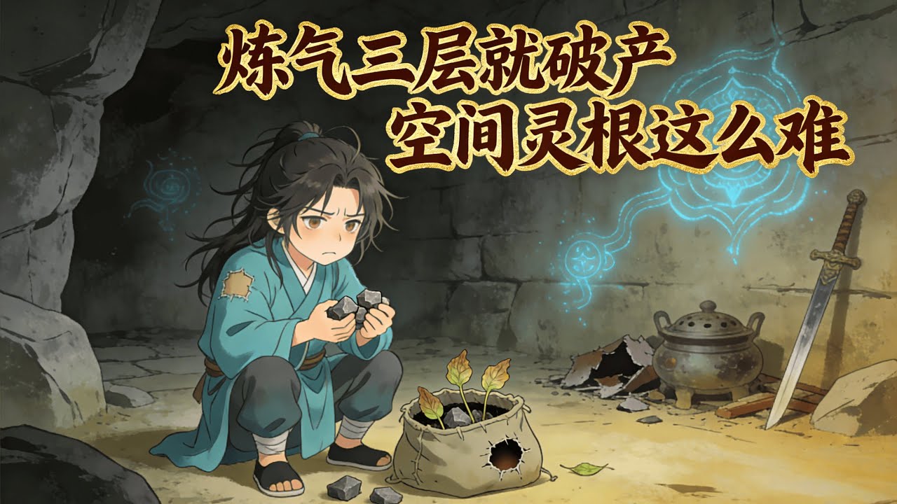 一口氣看完💥【練氣三層就破產，空間靈根這麼難】EP1-539，李卓陽身負萬年罕見的空間屬性靈根，卻是最下等的黃級下品。練氣至元嬰的修仙之路布滿荊棘，煉器、煉丹、陣法、符箓，且看他如何逆襲破局！