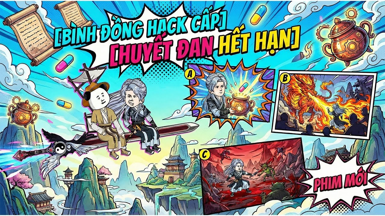 《Phim Mới》Hà Nhân Tu Tiên Với Đan Dược Hết Hạn Và Bình Đồng Hack Cấp