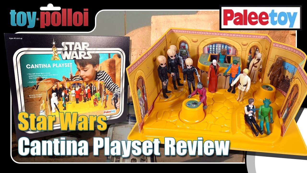 Игровой набор &laquo;Кантина из &bdquo;Звездных войн&ldquo;&raquo; в ретро-стиле от Paleetoy - Toy Polloi