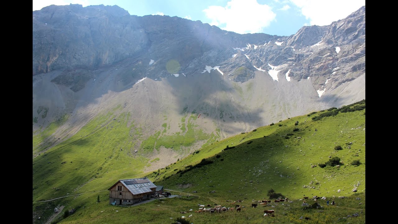 Wanderung Brand: Oberzalimhütte Obere- und Untere Brüggelealp