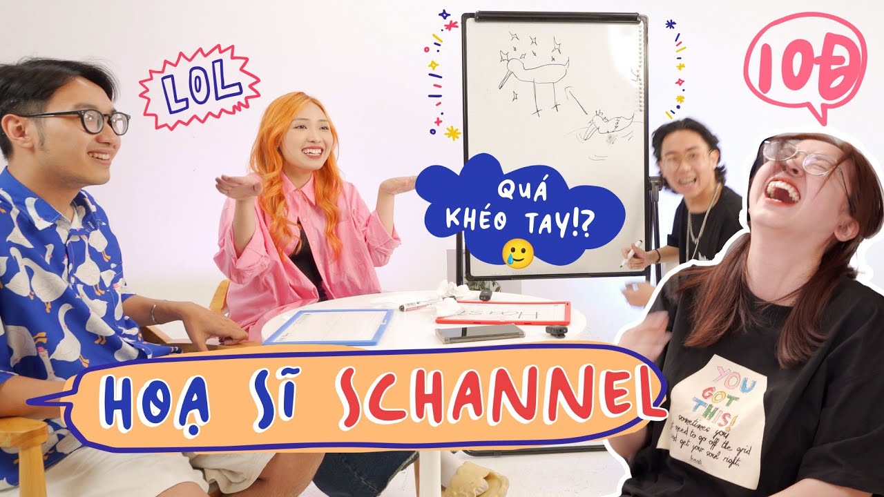 Ai l&agrave; hoạ sĩ Schannel: Ri&ecirc;ng 10 hoa tay th&igrave; ch&uacute;ng t&ocirc;i kh&ocirc;ng c&oacute;!