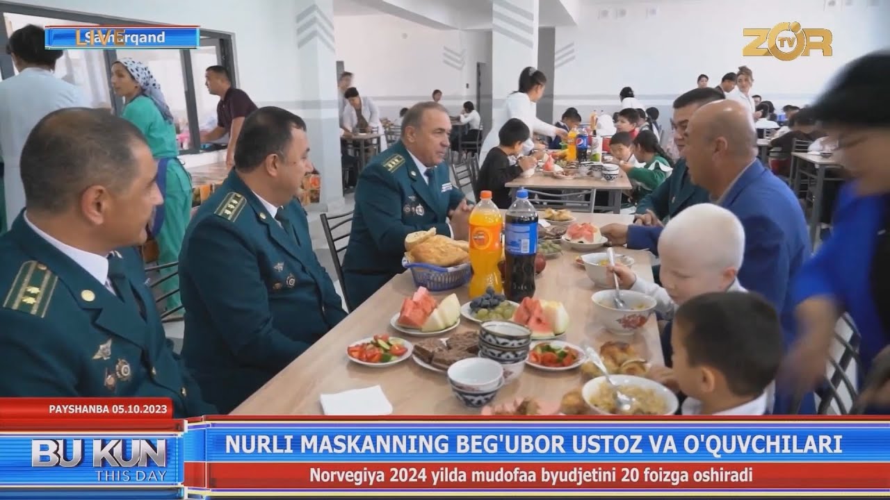 Nurli maskanning begʻubor ustoz va oʻquvchilari