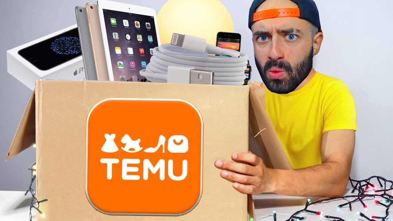 100€ di GADGET di TEMU... ESPLODONO? 📦 MEGA UNBOXING