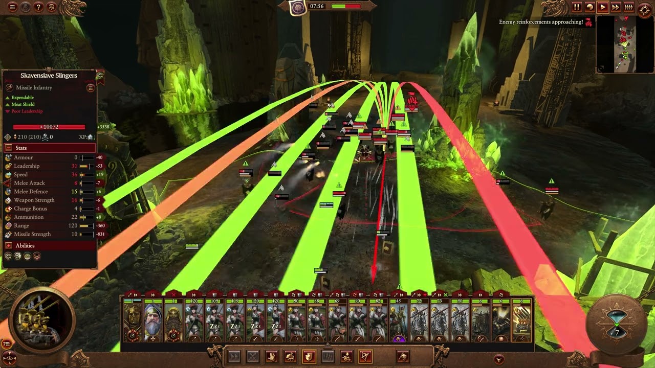 Total War Warhammer 3: Outnumbered but not out fought!!!