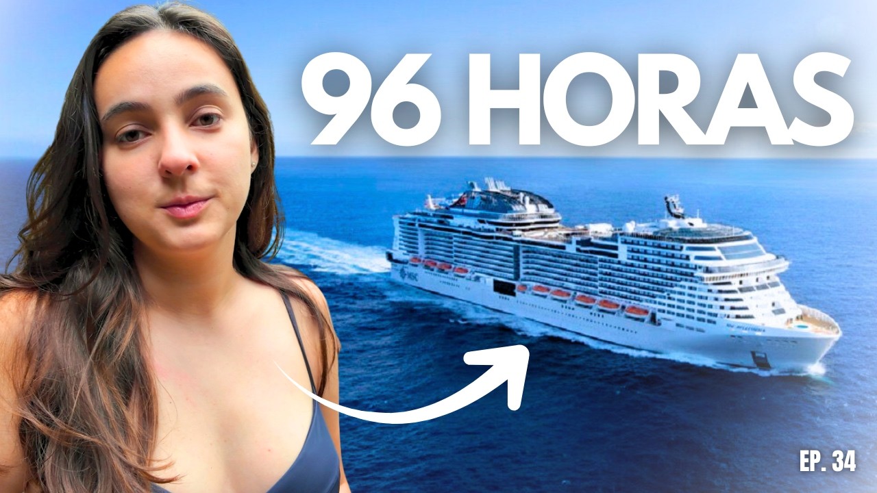 4 DIAS EM ALTO MAR: O que REALMENTE acontece em um NAVIO CRUZEIRO. EP. 34
