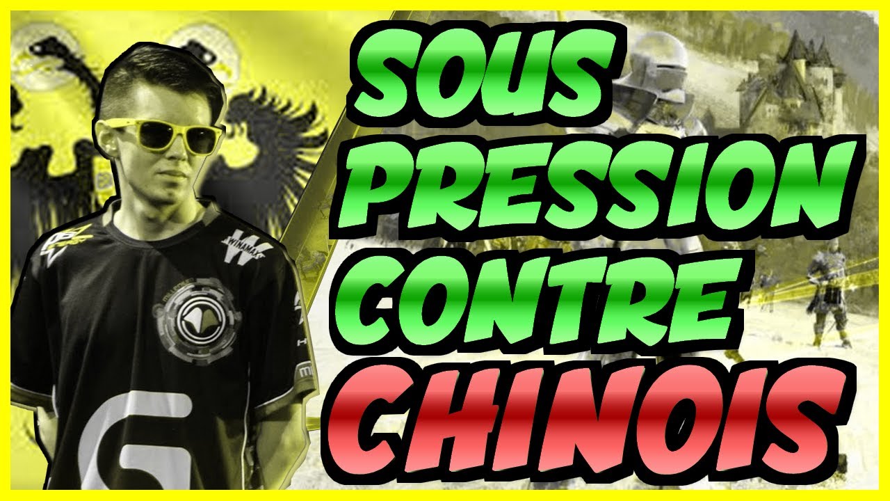 Age of Empires 4 : HRE , game sous pression contre chinois