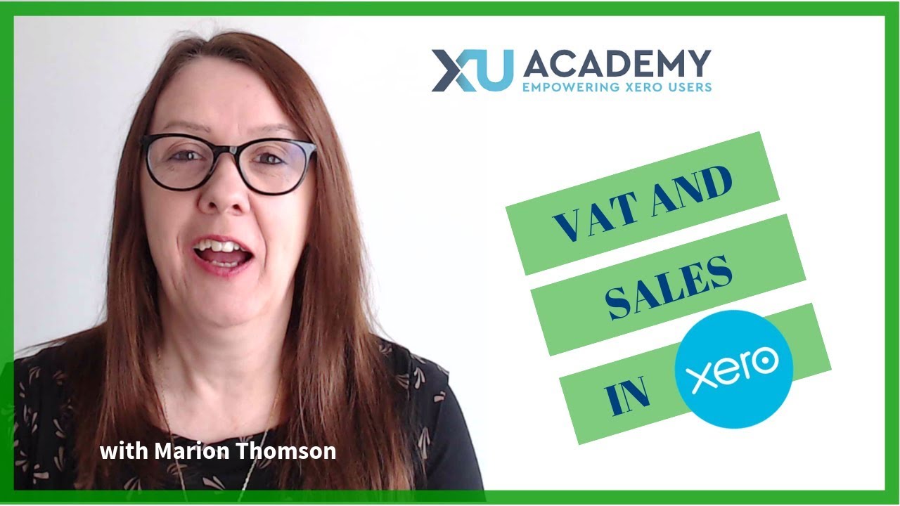 VAT and Sales in Xero