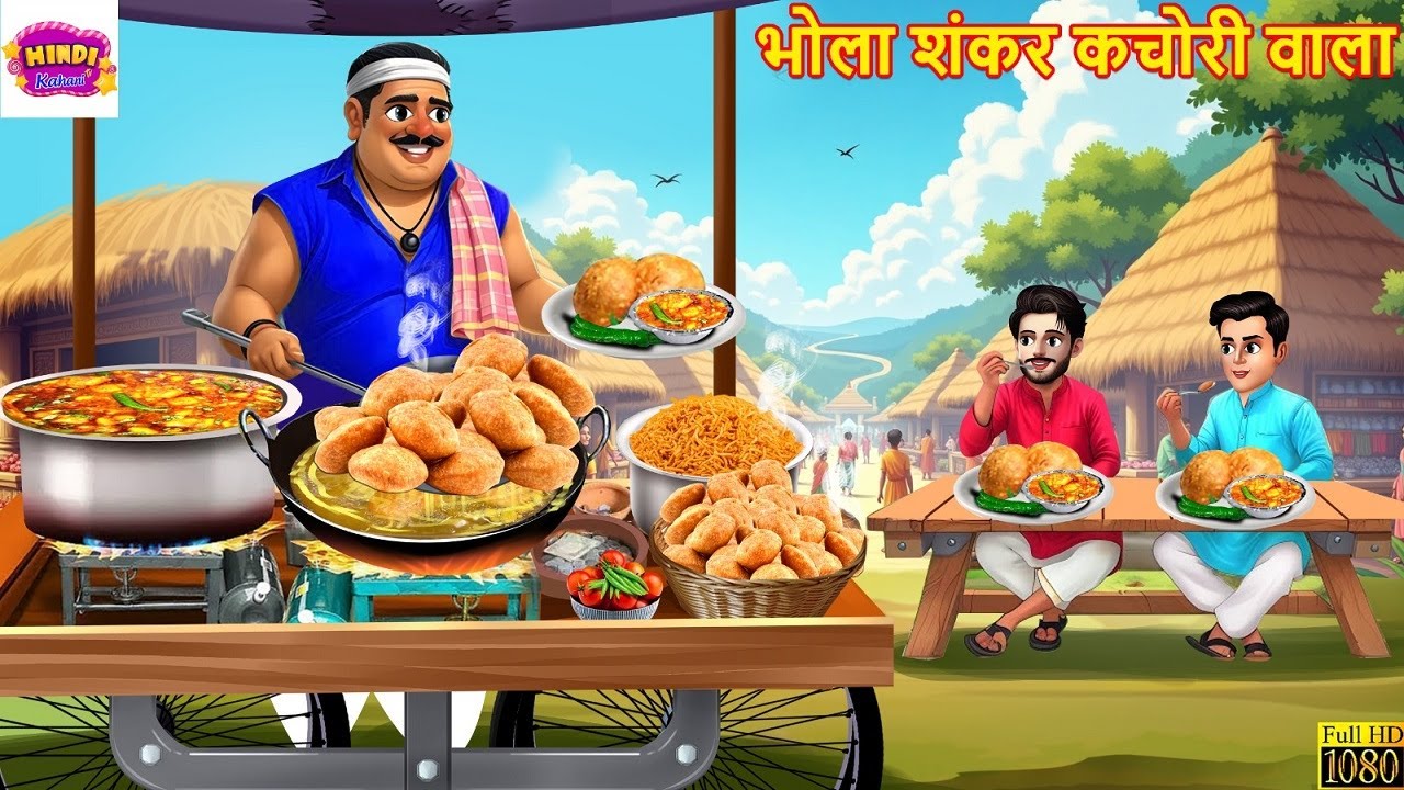भोला शंकर कचोरी वाला | Bhola Shankar Kachori Wala | Hindi Kahani | Moral Stories | Bedtime Stories