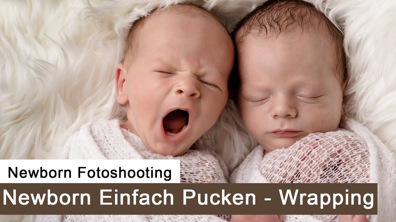Newborn Einfach Pucken - Wrapping Deutsch I Fotografin