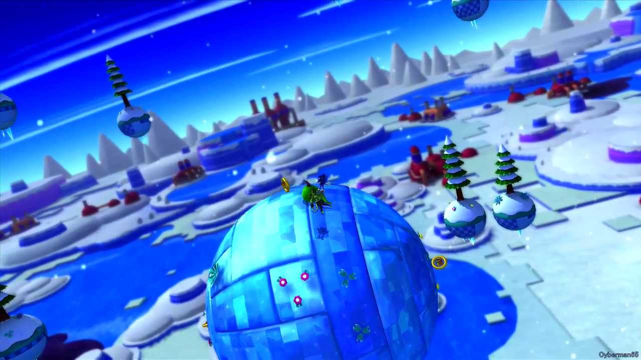 Sonic Lost World ~ Wii U [Часть 4 ~ Frozen Factory Zone ~ Босс: Зина]