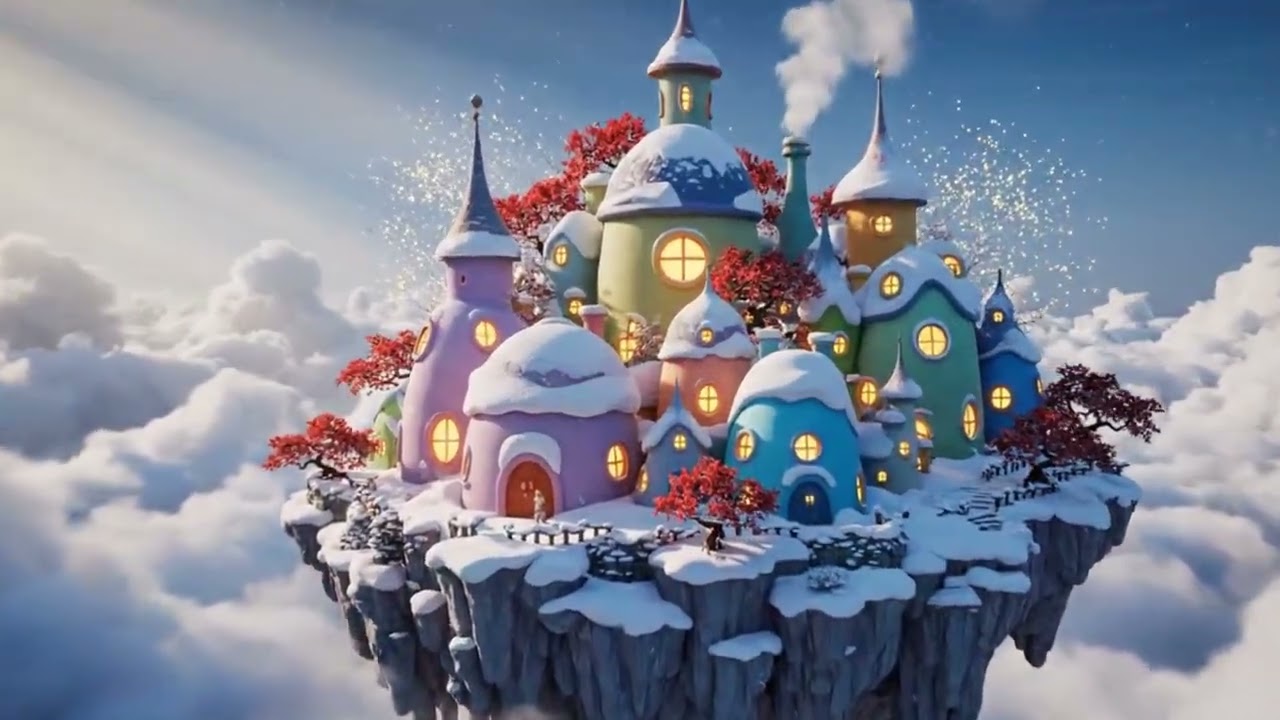 The Snowing Season-Look amazing with Relaxing Music #snowingbackground #fypシ゚viral #relaxingmusic