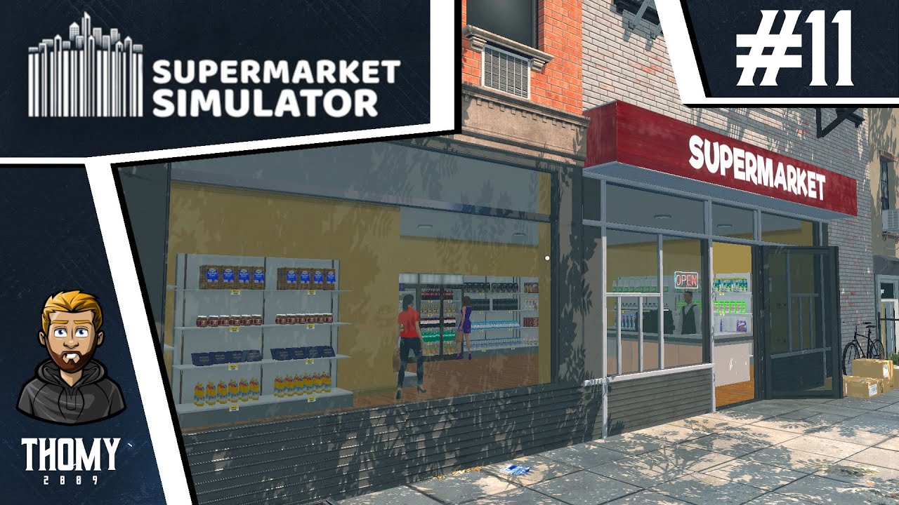 Supermarket Simulator [Early Access] #11 - Weitere Markt Erweiterung!
