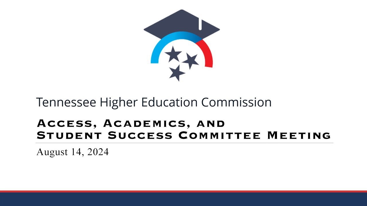 Access, Academics, and Student Success Committee Meeting – August 14, 2024