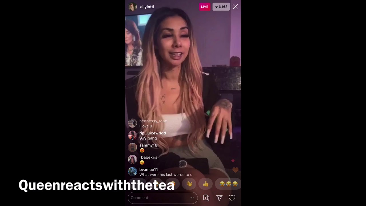 Элли Лотти заявила в прямом эфире в Instagram, что никогда не позволяла Juice Wrld делать татуиро...