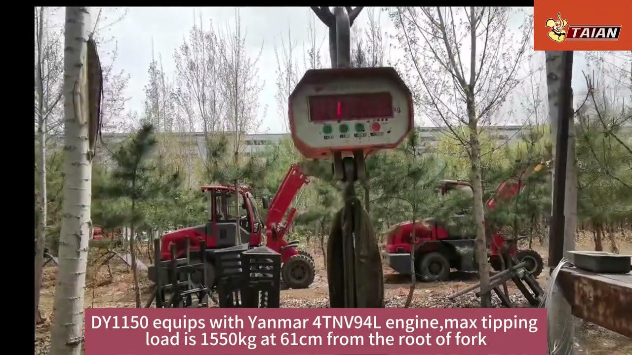 #shorts #DY1150 #wheelloader  max tipping 1550kg