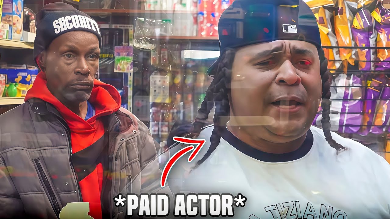 I hired actor to crash out to put my security (NICK) up to the test