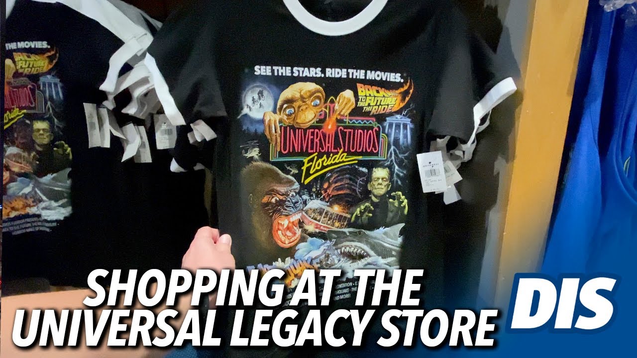 Shopping at the Universal Studios Legacy Store