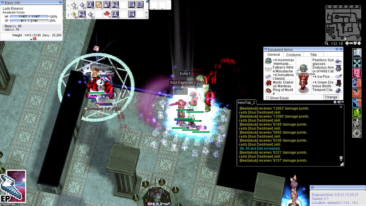 MVP Beelzebub with Sinx(Soul Destroyer build) @RagnaRevolution