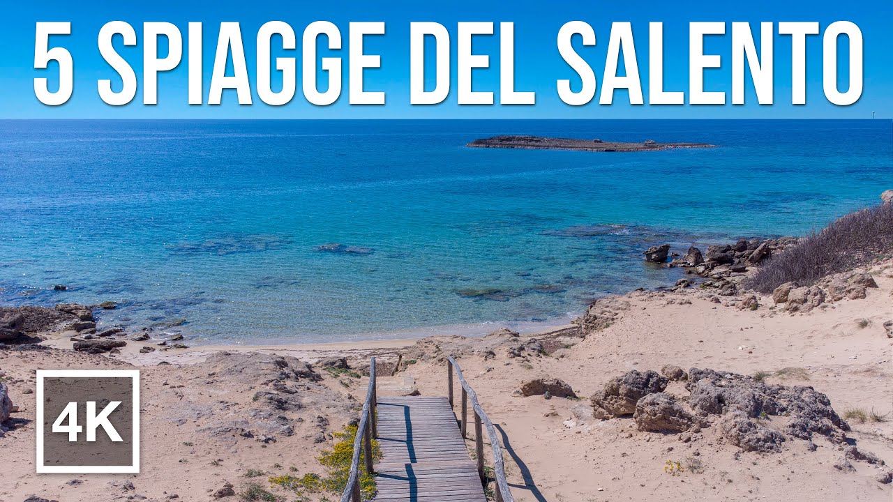🇮🇹 SALENTO: Le 5 Spiagge Più BELLE di Marina di Ugento!