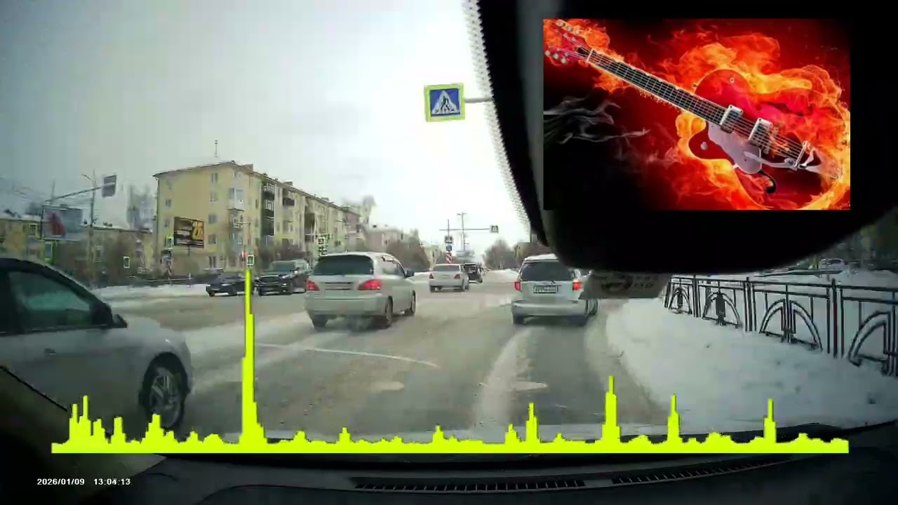 Cool energetic metal rock🎸 music road car trip