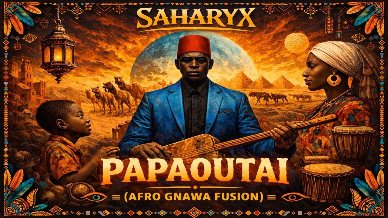 Papaoutai (Afro Gnawa Fusion) - SaharyX